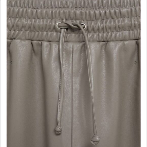 MNG Faux-leather pants - Picture 5 of 7